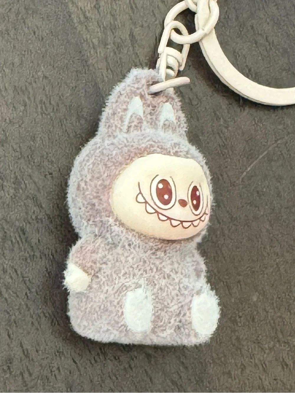 Brown Labubu Keychain (4cm) - Picture 3 of 6